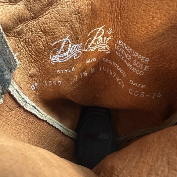 Dan Post Western Boots Womens Nvisible Retro Camo Sniptoe Brown DP3597 Sz 7.5M - Picture 10 of 10